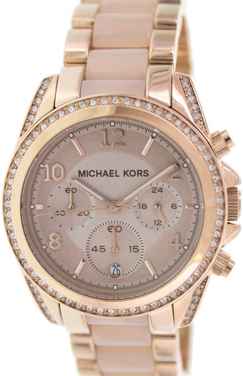 Michael Kors Women's Chronograph Blair Stainless Steel 